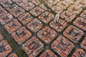 Evolución número de Compraventas en el Eixample